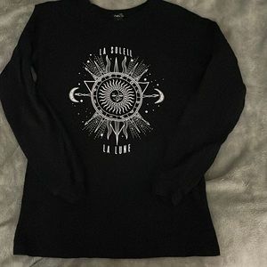 black & white, from rue 21, small, no damage / no scuffs or markings, worn 1x.